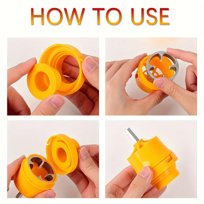 Pipe Threading Set 9 & 13-Piece, Power Drill Water Pipe Thread Dies for 1/2", 3/4" & 1" Inside & Outside Threading