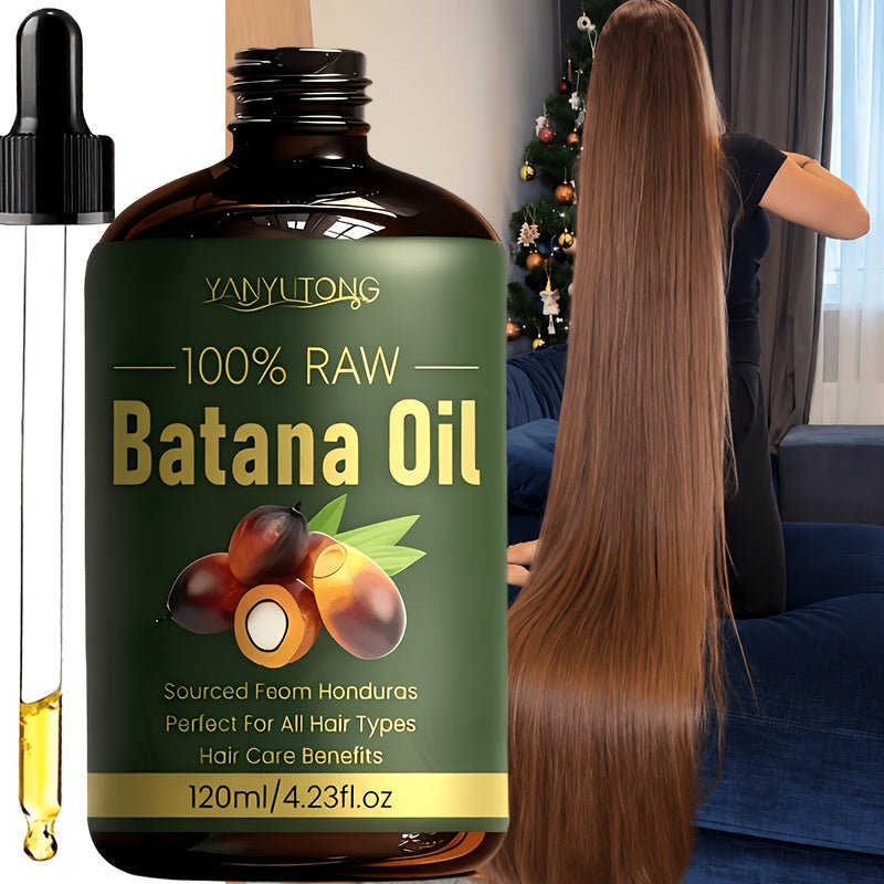 Batana Oil Hair Growth Treatment Large Capacity Deep Moisturizing Hydrating Split End Repair Dry Damaged Hair Scalp Activation Natural Real