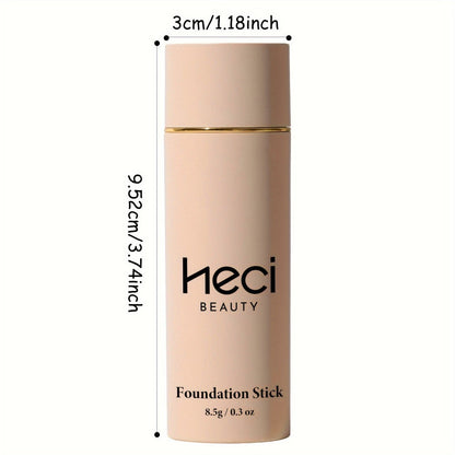 CC Cream Foundation Stick 2-Pack – Full Coverage Concealer, Waterproof Long-Lasting Natural Matte Finish, Lightweight Moisturizing Formula