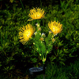 2 Pcs/set yellow shore flower