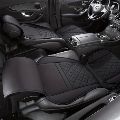 Car Seat Covers Front Pair with Full-Surround High-Back Design and Fifteen Color or Pattern Options