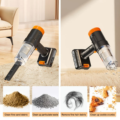 Model 701 Cordless Car Vacuum Cleaner with 5KPa Source Rating, 2000mAh Label, Six Trim Options and Nozzle Set