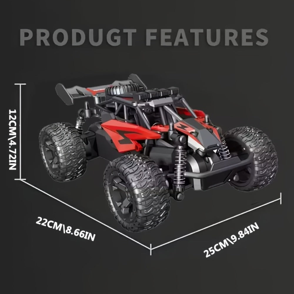 Remote Control Car, CASER Off-Road Truck with 30KM/H Source Speed, 2.4GHz Control, Alloy Construction and Two Colors
