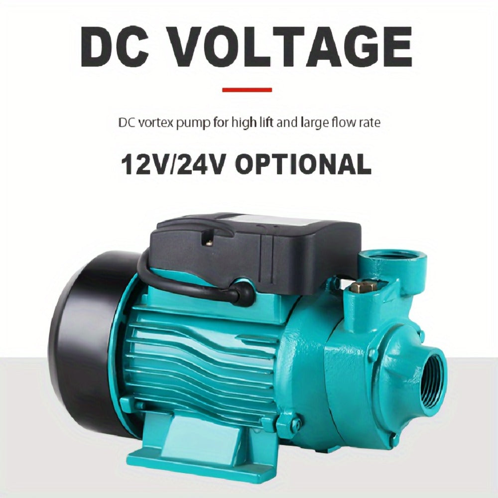 Solar Submersible Pump 200W Deep Well Water Pump 12V 24V DC for Farm Irrigation Lawn Garden RV Cleaning Outdoor Camping Pasture Household