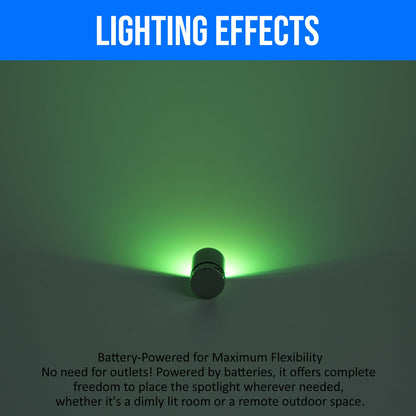 Mini Spotlight Battery Operated LED 20 Pack – Cordless Miniature Spot Lights for Artwork, Paintings, Jewelry, Display Cases, Handicrafts