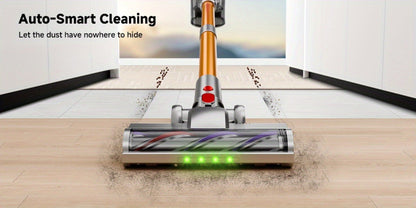 Cordless Vacuum Cleaner 58Kpa Strong Suction 6-in-1 Rechargeable Stick Vacuum for Entryways, Bedrooms and Living Spaces
