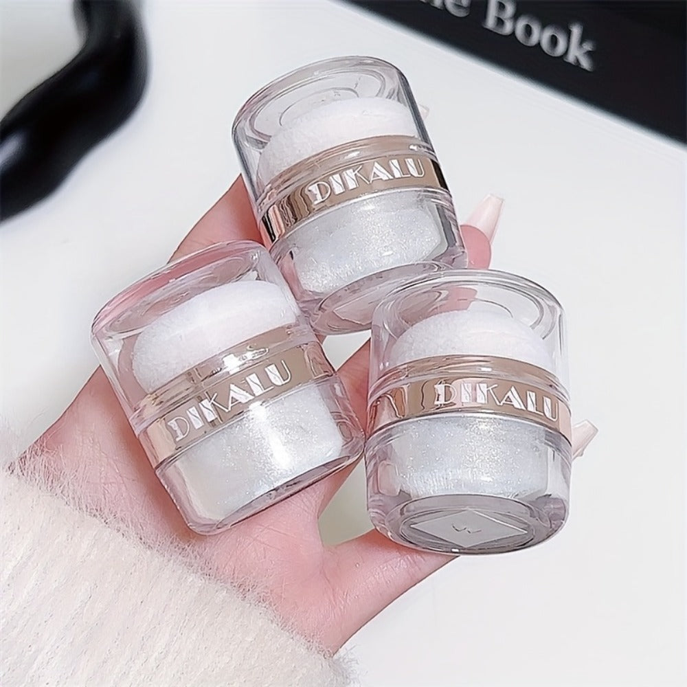 Glitter Highlighter Powder Set 3pcs Shimmer for Face & Body – Radiant Sparkle Fairy Glow Buildable Medium Coverage