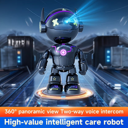 Pet & Baby Camera Monitor Indoor 4MP QHD Robot Camera, 360° Panoramic Night Vision, Motion Detection Alerts