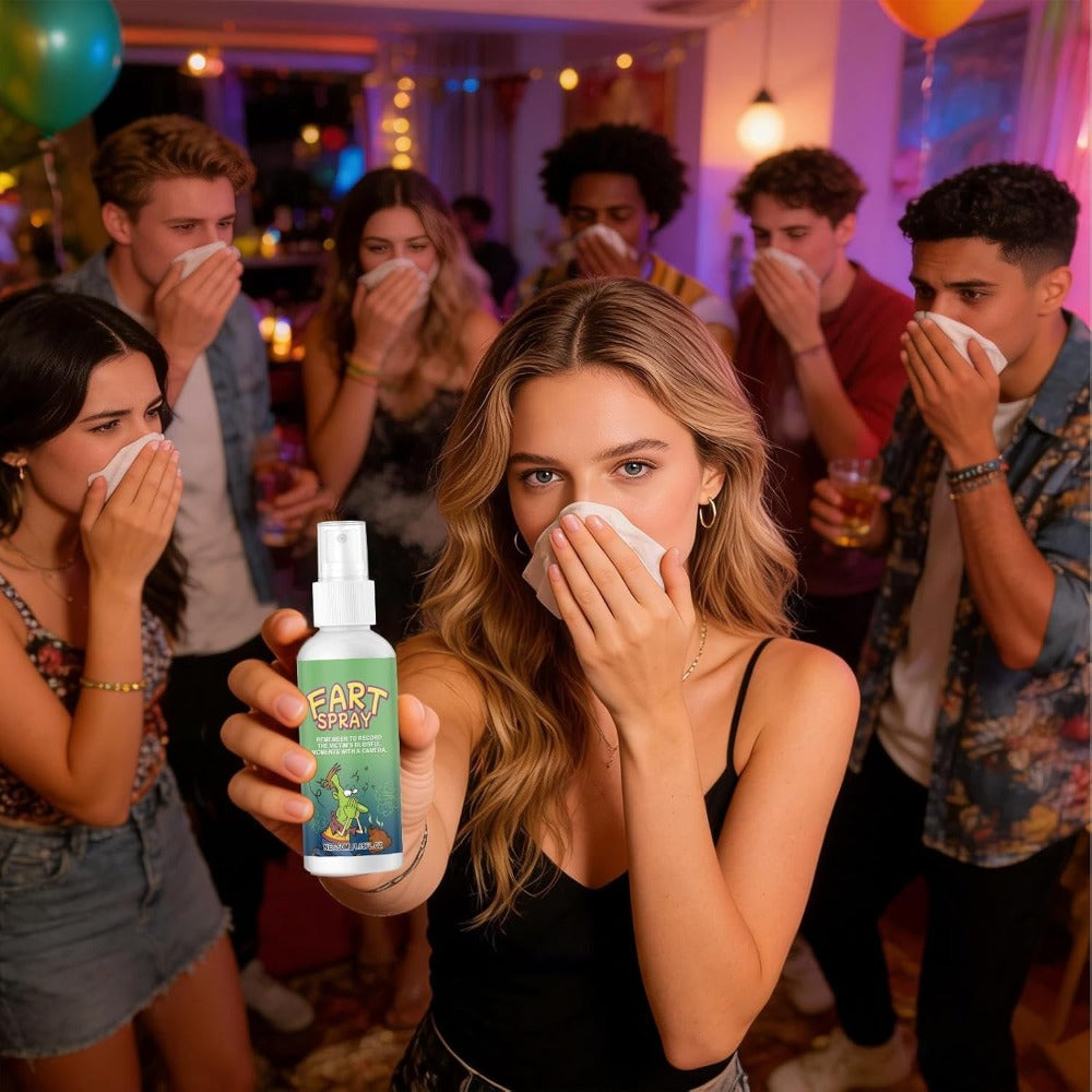 Fart Spray Prank Toy, Realistic Stink Bomb Odor Gag Gift for Adults & Kids, Hilarious Party Joke Prop for April Fools Day