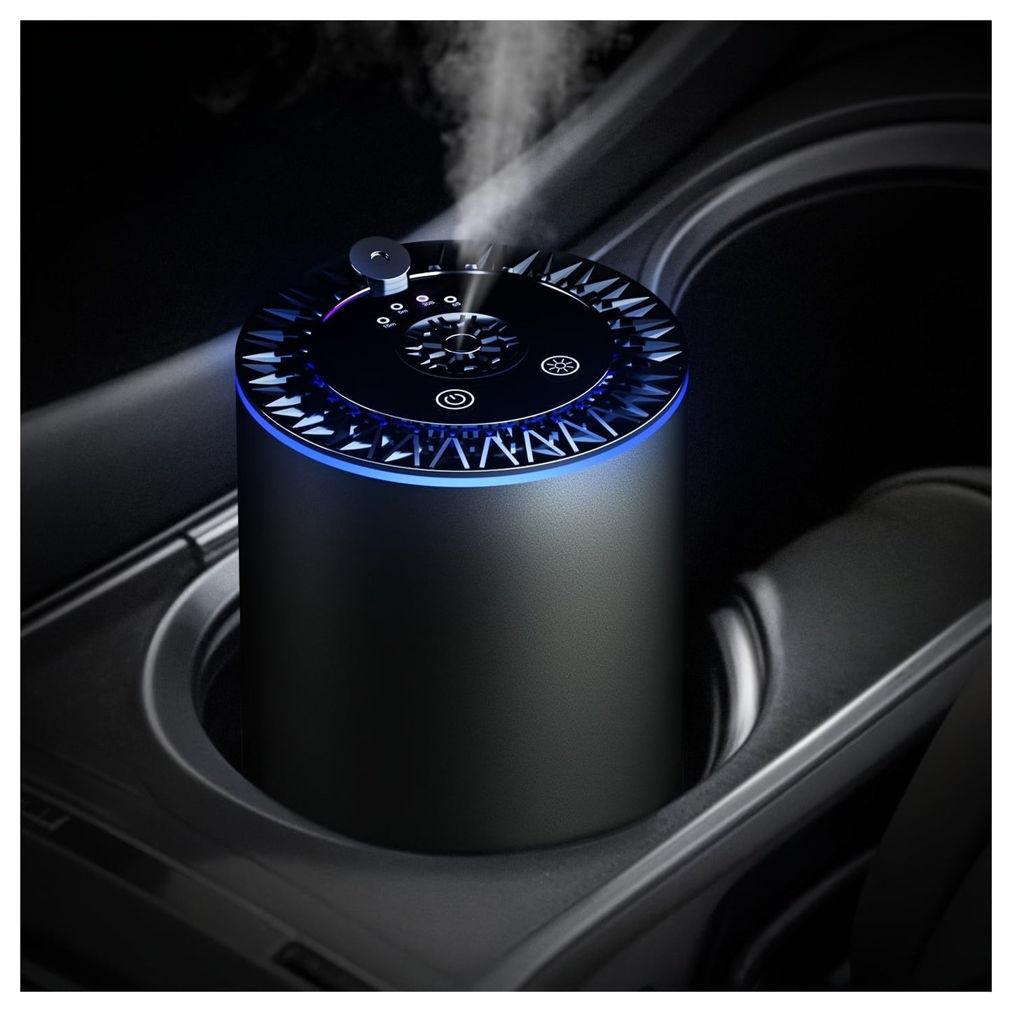 Rechargeable Cordless Car Diffuser with Starry Sky Roof Projection, Ultrasonic Aromatherapy Car Air Freshener