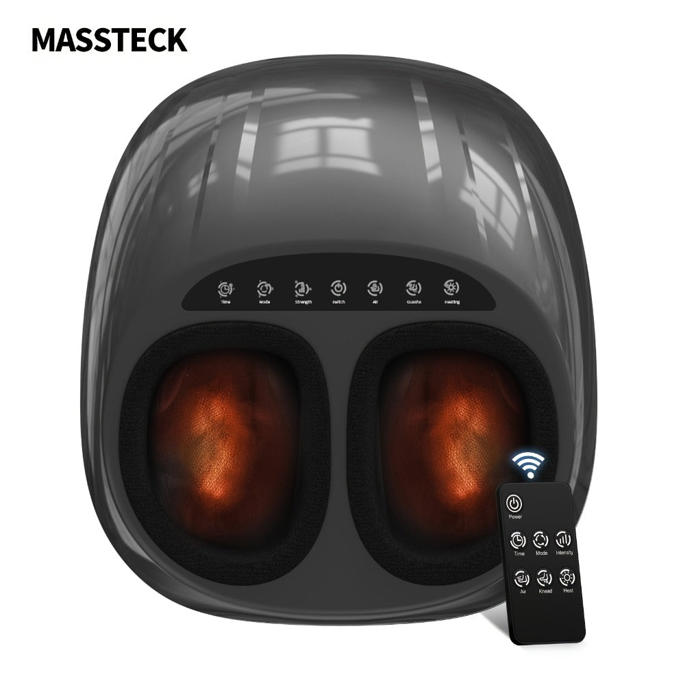 Shiatsu Foot Massager Machine with Heat, Deep Kneading Electric Foot Massager for Plantar Fasciitis