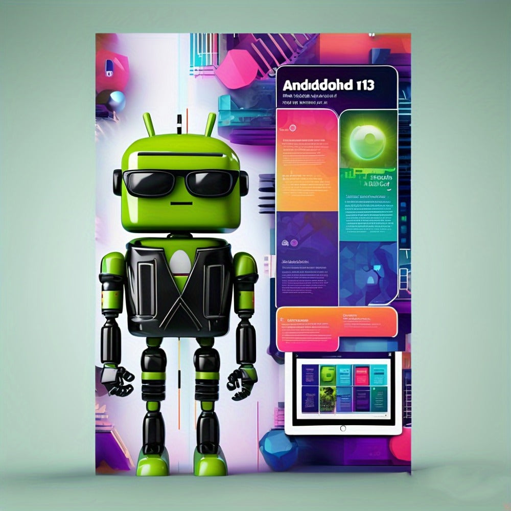 Android Tablet 10-Inch with Android 13, GPS, GMS Certification, 32GB Internal Storage and 6000mAh