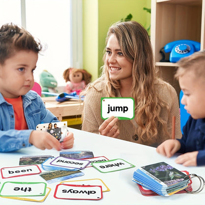 Sight Words Flash Cards 350 Dolch & Fry High Frequency Words, 5 Color-Coded Levels Pre-K to 3rd Grade