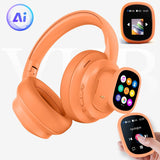 Orange Headphones