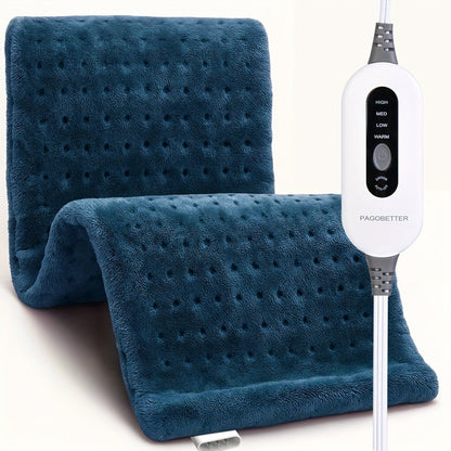 Heating Pad for Back & Neck Pain, Ultra Flannel, Fast Heating, Dry & Moist Heat, Auto Shut-Off