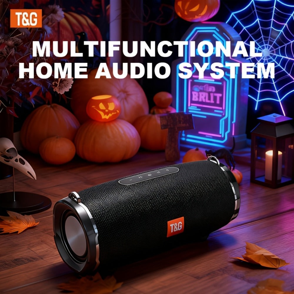 TG187 IPX4 Waterproof Outdoor Bluetooth Speaker | Dual Speakers, 4800mAh Rechargeable Battery, TWS Stereo Pairing