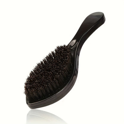 360 Wave Brush for Men with Heavy-Duty Nylon Bristles & Non-Slip ABS Handle – Professional Wave Training, Curl Defining & Updo Styling Tool