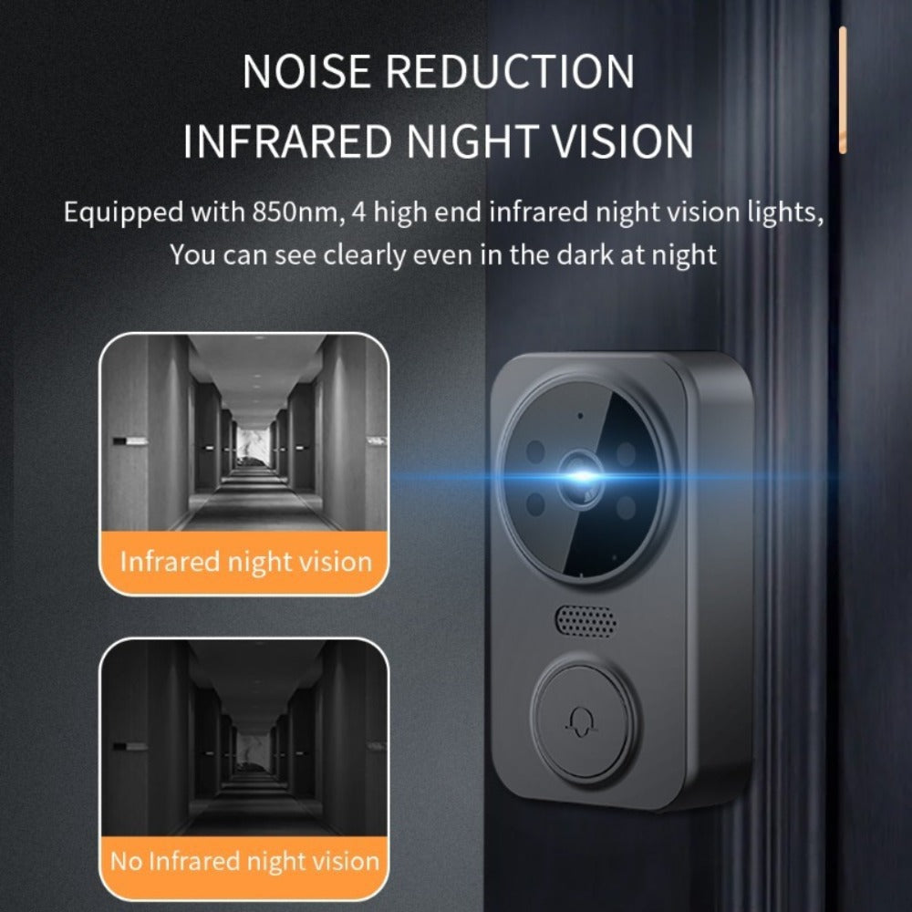 Wireless Video Doorbell Camera No WiFi No App Required 4.3-inch IPS Monitor 960P Night Vision for an Everyday Personal Care Routine