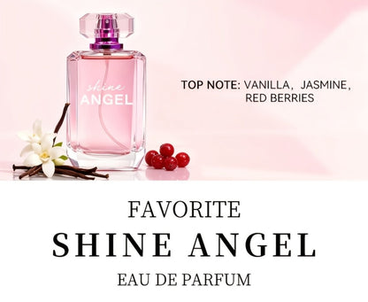 Floral Gourmand Perfume for Women Eau de Parfum 3.4oz Vanilla Jasmine Red Berries EDP Spray for Bath Time, Home Spa and Personal Care