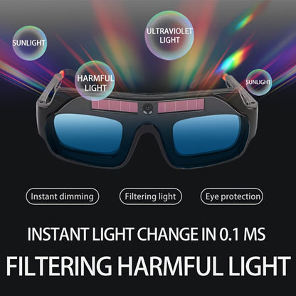 Auto-Darkening Welding Goggles True Color Lens – Anti-Glare Safety Glasses for TIG MIG MMA Plasma Welding