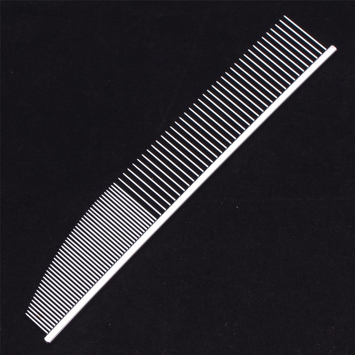 Pet Grooming Comb with Stainless Steel Teeth & Aluminum Handle – Professional Detangling Dematting Comb for Dogs & Cats, Removes Knots
