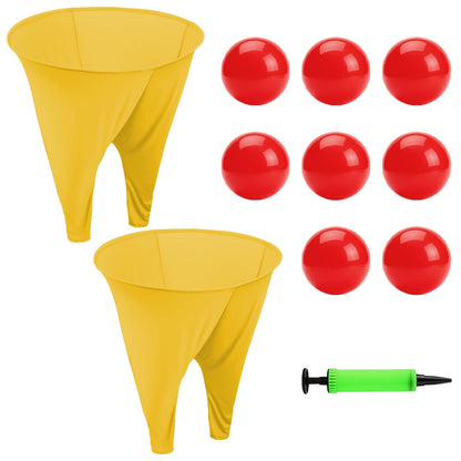 Granny Pants Yard Game 2pcs, Giant Outdoor Tossing Game Set for Adults & Family, Fun Lawn Games for Backyard