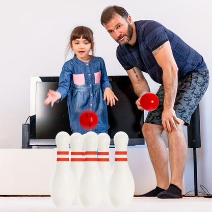 Kids Bowling Set Light Up Glow Pins & Ball, Indoor Outdoor Bowling Toy for Boys & Girls Ages 3+, Family Game Night