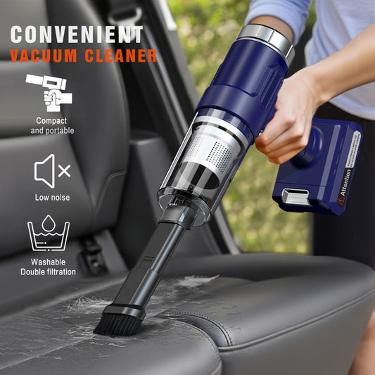 Model 701 Cordless Car Vacuum Cleaner with 5KPa Source Rating, 2000mAh Label, Six Trim Options and Nozzle Set