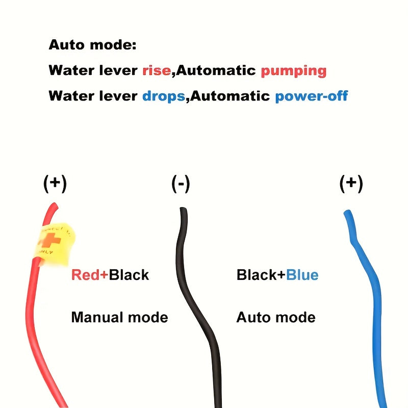 Automatic 12V 1100GPH-Label Bilge Pump with Integrated Float Switch, Side Outlet and Strainer Base