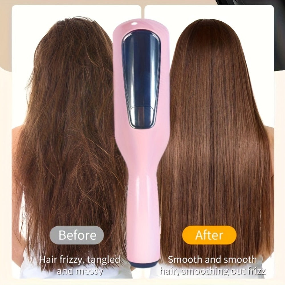 Split End Hair Trimmer for Women Portable Rechargeable Electric Hair Clipper for Split End Removal – 500mAh USB Charging Compact Pink Hair