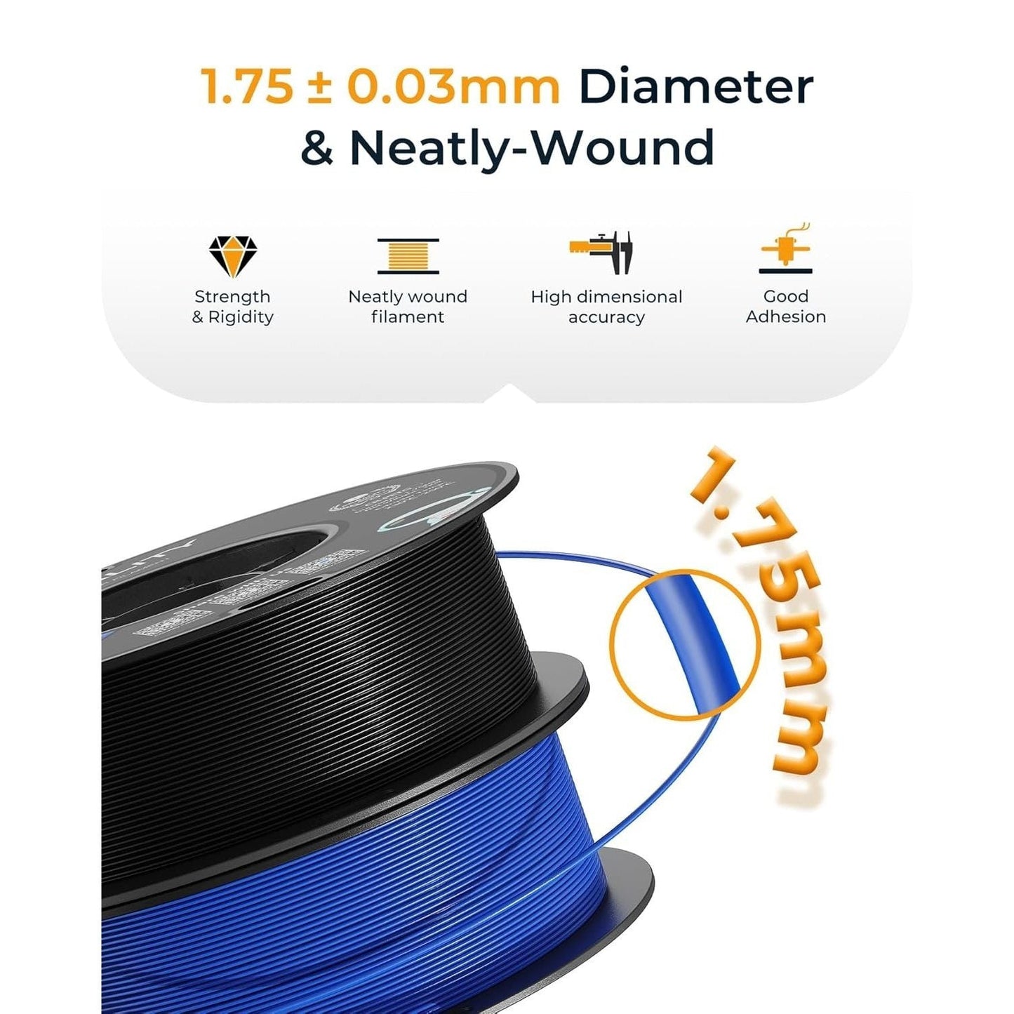 3D Pen PLA Filament 1.75mm 250g Multiple Colors for an Everyday Personal Care Routine, with the Listed Configuration