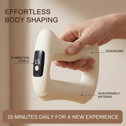 Massage Ring Fascia Massager – Mini Neck Waist & Full Body Muscle Relaxing Ring with Massage Belt, Multi-Function Fitness Relaxation Tool