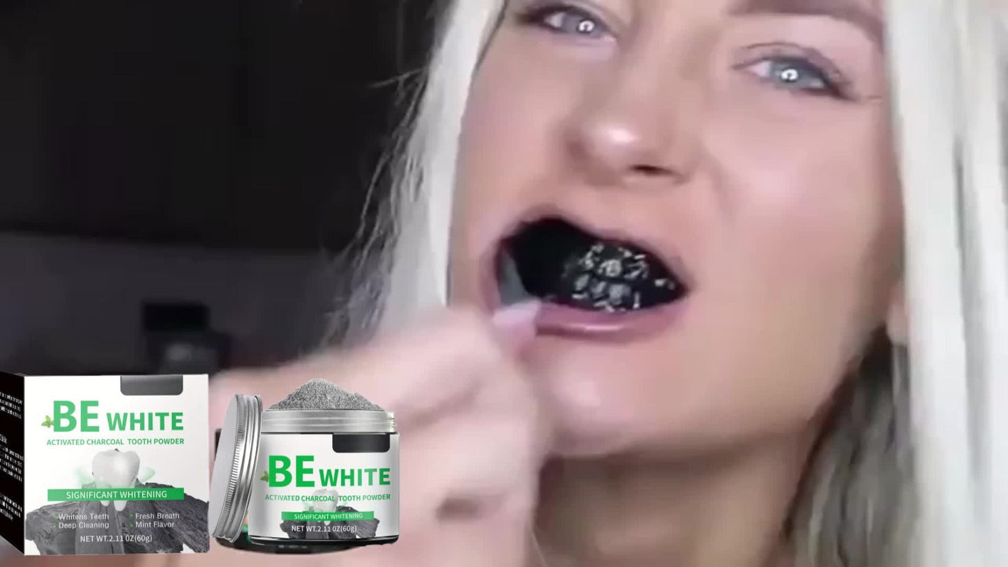 Bamboo Charcoal Tooth Powder 30g Whitening Teeth Powder with Mint Extract Stain Removal Fresh for an Everyday Personal Care Routine