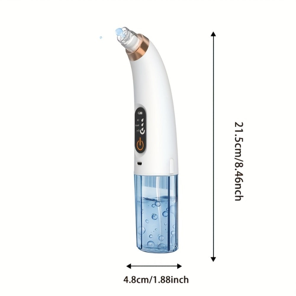 Blackhead Remover Vacuum Pore Cleanser Kit USB Rechargeable 3-Intensity Suction with Multiple for Bath Time, Home Spa and Personal Care