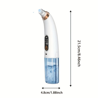 Blackhead Remover Vacuum Pore Cleanser Kit USB Rechargeable 3-Intensity Suction with Multiple for Bath Time, Home Spa and Personal Care