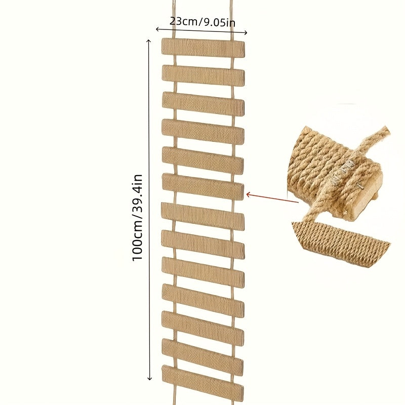 Cat Scratching Post Sisal Hemp Rope Replacement Column for Cat Tree Climbing Frame Indoor Cat Ladder, Multiple Lengths 13.78" 19.69" 39.37"