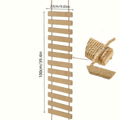 Cat Scratching Post Sisal Hemp Rope Replacement Column for Cat Tree Climbing Frame Indoor Cat Ladder, Multiple Lengths 13.78" 19.69" 39.37"
