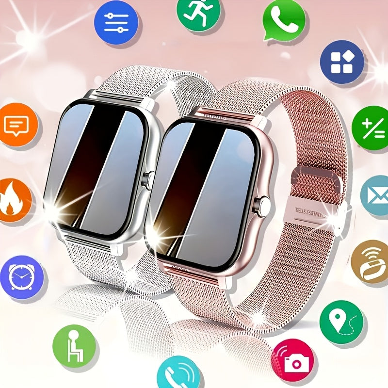 Smartwatch Bluetooth Calling with 1.83" Full Touch Screen, Multiple Sport Modes, Music Control & Sedentary Reminder – Fitness Tracker