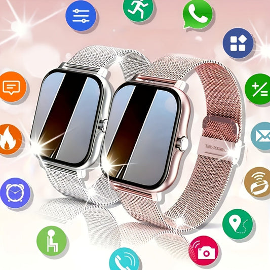 Smartwatch Bluetooth Calling with 1.83" Full Touch Screen, Multiple Sport Modes, Music Control & Sedentary Reminder – Fitness Tracker