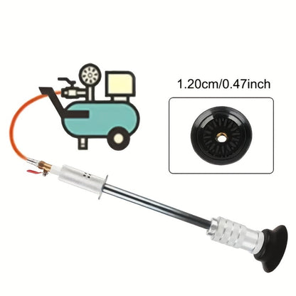 Air Pneumatic Dent Puller Car Body Repair Tool – Suction Sheet Metal Drawing Hammer for Auto Dent Removal, Steel Construction