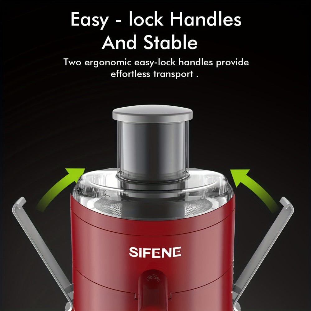 Centrifugal Juicer Wide Feed Chute - 2-Speed Juice Extractor for Fruits & Vegetables, Fast Juicing Machine