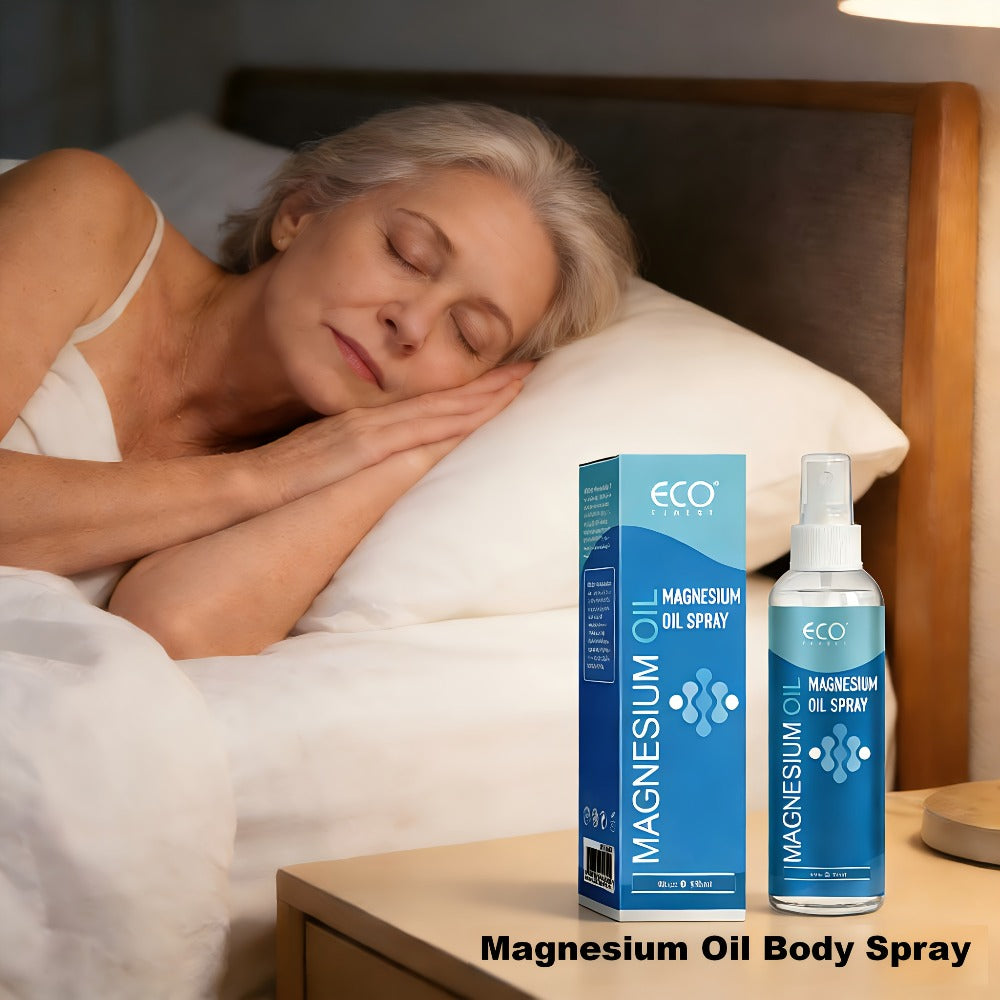 Magnesium Oil Spray for Muscle Relief & Sleep Support – Pure Transdermal Magnesium Chloride Body Spray for Leg Cramps, Restless Legs