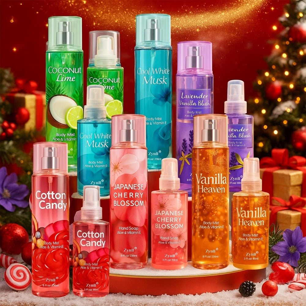 Hair Fragrance Spray for Women 7.98 oz - 18 Scent Varieties, 6-8 Hours Hair Mist, Light Perfume for Daily Use & Dates