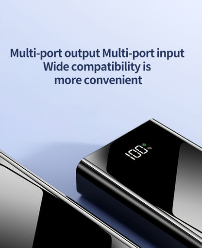 50000mAh High Power Bank Portable Charger LED Display USB-C Micro USB Fast Charging Multi-Port for an Everyday Personal Care Routine