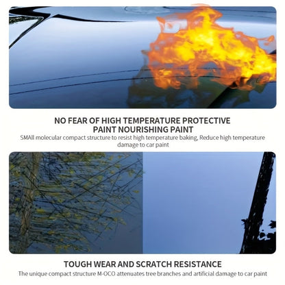 Ceramic Coating Spray for Cars – 3-in-1 Nano Polish, Scratch-Resistant Glossy Protective Layer, Compatible with All Paint Types