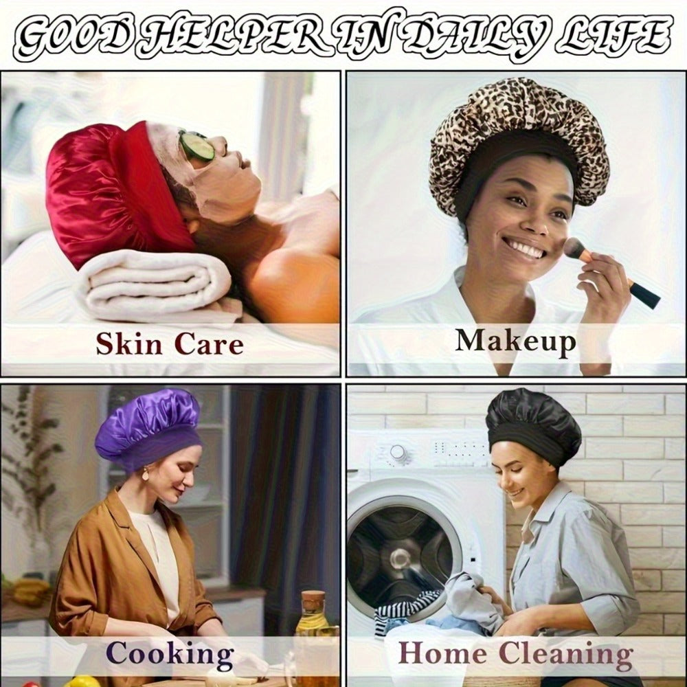 Heatless Curling Set 12pcs Overnight Sleep Hair Curlers Satin Sleep Cap Eye Mask Facial Roller Hairband Storage Bag No Heat Damage