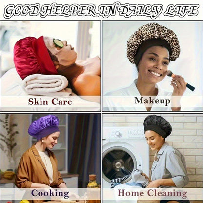 Heatless Curling Set 12pcs Overnight Sleep Hair Curlers Satin Sleep Cap Eye Mask Facial Roller Hairband Storage Bag No Heat Damage