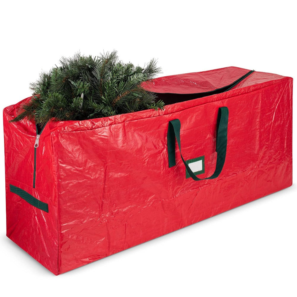 Christmas Tree Storage Bag 7.5ft – Heavy Duty Extra Large Artificial Xmas Tree Bag with Reinforced Handles