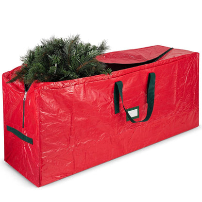 Christmas Tree Storage Bag 7.5ft – Heavy Duty Extra Large Artificial Xmas Tree Bag with Reinforced Handles
