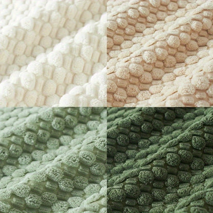 Velvet Throw Pillow Covers 4-Pack 20x20 Inch - Double-Sided Cushion Covers with Zipper Closure